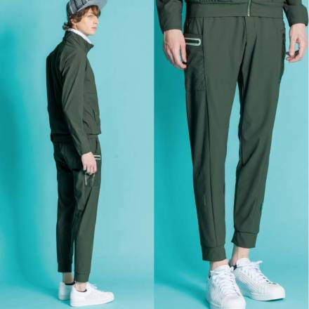 WOLFAIウェアパンツ アイズフロンティア] 3423 ファンタスティックストレッチジョガーパンツ