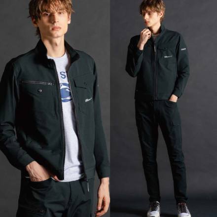 アイズフロンティア] 3700 A.D.ストレッチナイロンワークジャケット