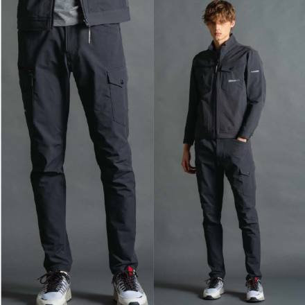 アイズフロンティア] 3702 A.D.ストレッチナイロンカーゴパンツ