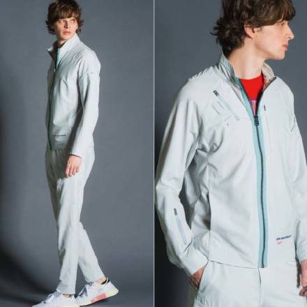 アイズフロンティア] 3853 吸水速乾A.D.ストレッチジョガーパンツ