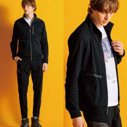 アイズフロンティア] 3980 A.D.ストレッチバックワッフルワークジャケット