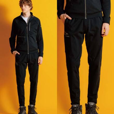 アイズフロンティア] 3983 A.D.ストレッチバックワッフルジョガーパンツ