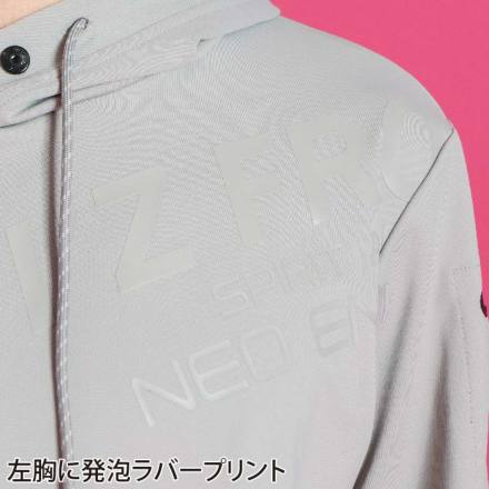 アイズフロンティア] 048 接触冷感D.J.ストレッチ半袖フーディー