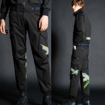 アイズフロンティア] 5119S ヘビージャージーストレッチジョガーパンツ