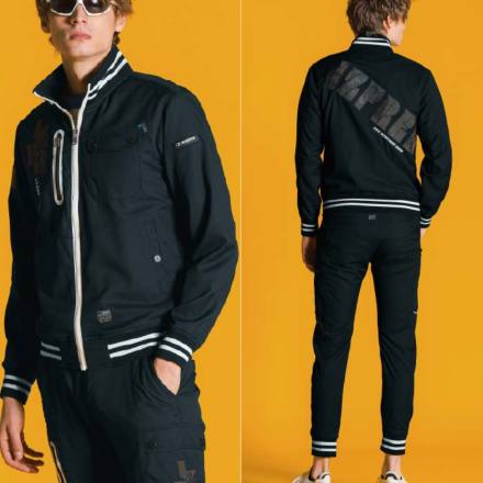 ICE BAHN スタジャン アイズフロンティア] 5920S スタジャンテイストナイロンストレッチ