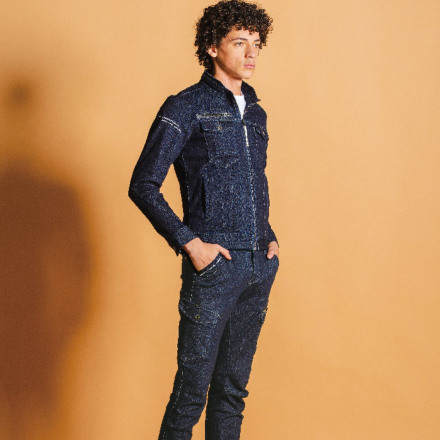 アイズフロンティア] 7282D 3D ストレッチカーゴパンツ