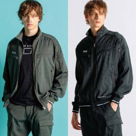 アイズフロンティア] 8010 ストレッチジャガードワークジャケット