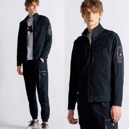 アイズフロンティア] 8750 ライトウォームA.D.ストレッチワークジャケット