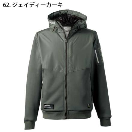 イメージ　わたる アイズフロンティア] 8810 ハイブリッドストレッチ裏ボアパーカー