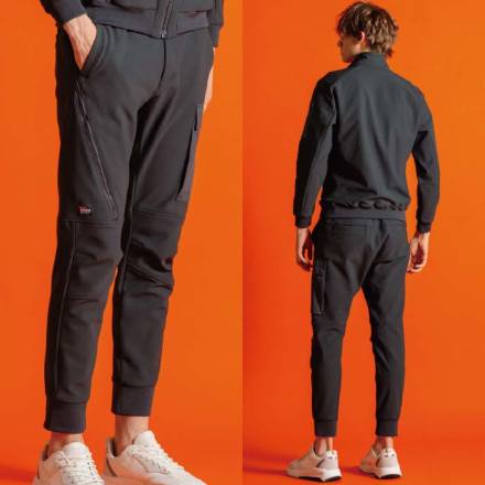 アイズフロンティア] 8853 断寒保温A.D.ストレッチジョガーパンツ