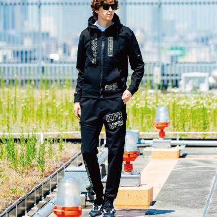 アイズフロンティア] 8933S P.D.ストレッチスウェットジョガーパンツ