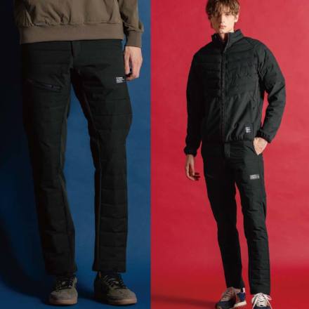 黒雪専用 アイズフロンティア] 9212 ライトウォームストレッチH.B.防寒パンツ