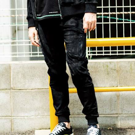 特価 [アイズフロンティア] 9963 ストレッチベロアジョガー