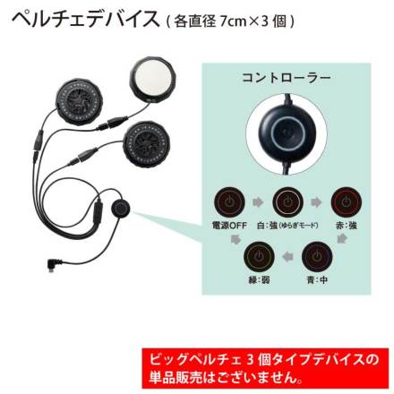 【3点セット】アイズフロンティア　冷却ペルチェデバイス アイズフロンティア 冷却ペルチェデバイス(3個タイプ)+