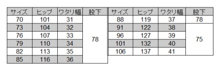 自重堂] 30101 形態安定ツータックパンツ | 作業服・作業着や