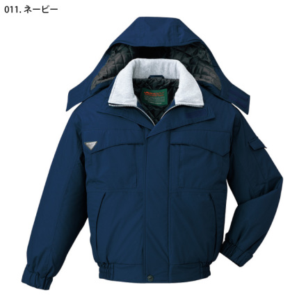 自重堂] 48260 エコ防水防寒ブルゾン（フード付き） | 作業服・作業着