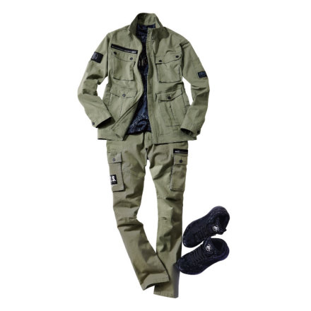 自重堂 [JAWIN] 53500 ストレッチ長袖ジャンパー