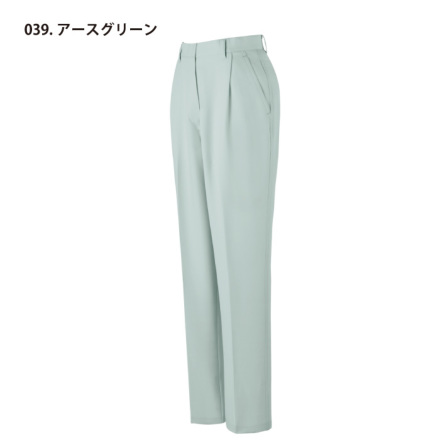 自重堂] 82306 ストレッチレディースワンタックパンツ | 作業服・作業