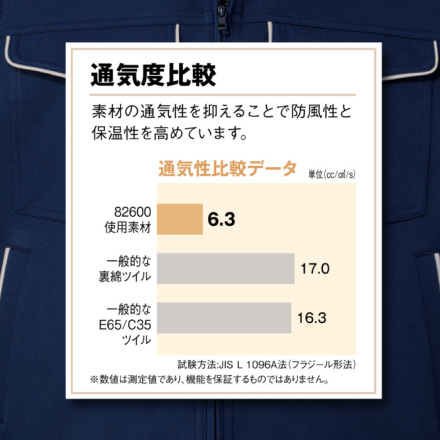 自重堂] 82600 ジャンパー | 作業服・作業着やユニフォームならワーク