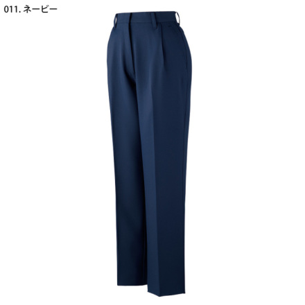 自重堂 制服百科 ストレッチレディースパンツ ミストグリーン L