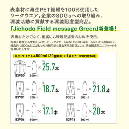 自重堂] 83916 エコ製品制電ストレッチレディースカーゴパンツ | 作業