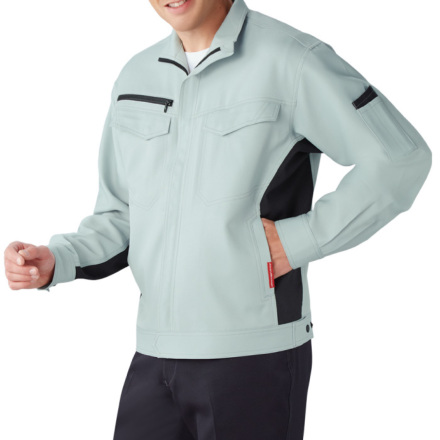 自重堂] 87800 エコ製品制電ストレッチ長袖ジャンバー