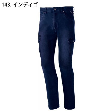 きむ Z-DRAGON ストレッチノータックデニムカーゴパンツ 71602 商品