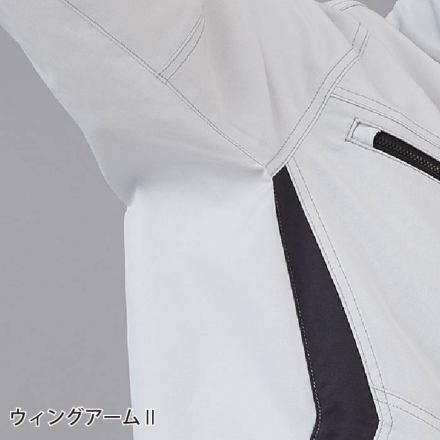 自重堂 [Z-DRAGON] 76510 製品制電ストレッチ半袖ジャンパー 【大サイズ】