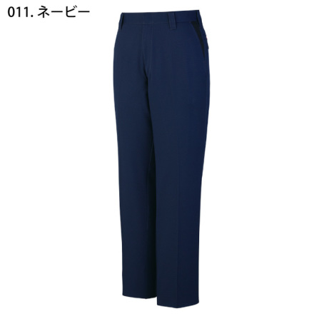 自重堂] 87806 エコ製品制電ストレッチレディースパンツ(裏付) 【大