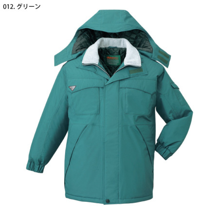 このか 自重堂] 48263 エコ防水防寒コート（フード付き） 【特大サイズ
