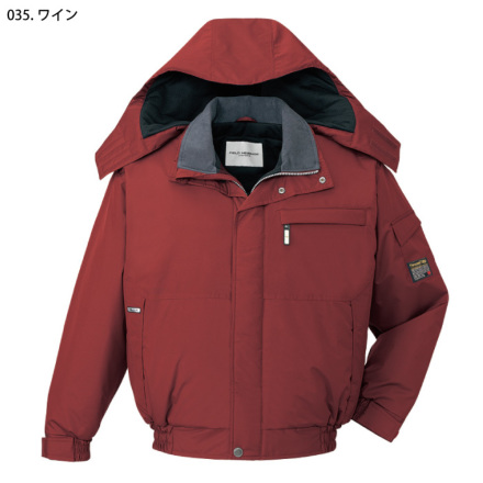 自重堂] 48380 エコ防水防寒ブルゾン（フード付き） 【特大サイズ