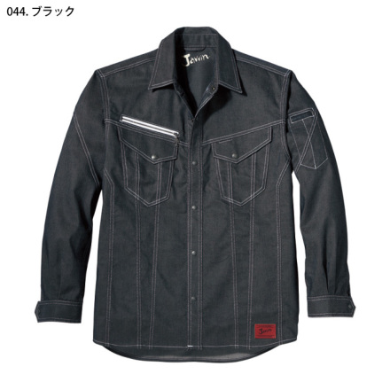 自重堂 [JAWIN] 52404 長袖シャツ 【特大サイズ】 | 作業服・作業着や