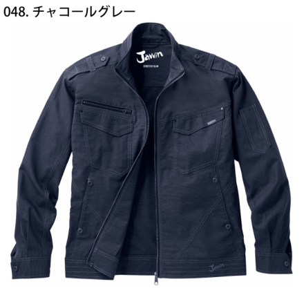 超歓迎 自重堂 【特大サイズ】 ストレッチ長袖ジャンパー 56600 [JAWIN] パーツ