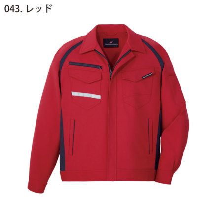 自重堂] 87600 エコ製品制電ストレッチ長袖ジャンバー 【特大サイズ】
