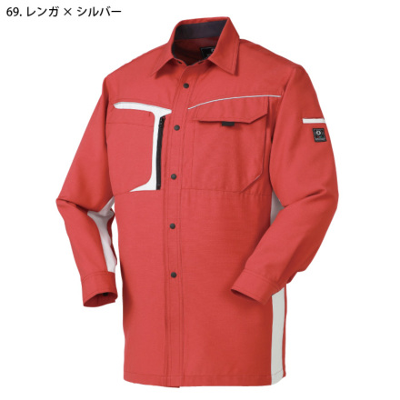 クロダルマ] 25598 長袖シャツ