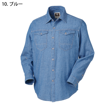 クロダルマ] 25877 長袖シャツ