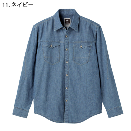 クロダルマ] 25877 長袖シャツ