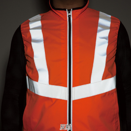 クロダルマ] 26868 AIR SENSOR-1 高視認反射ベスト