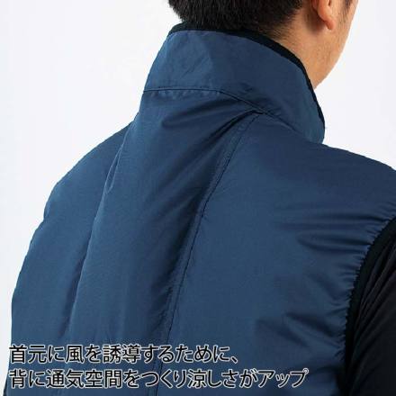 【ラック】Abercrombie & Fitch ダウンベスト L青 クロダルマ] 26885 AIR SENSOR-1 ベスト