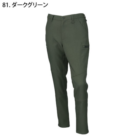 クロダルマ] 35683 カーゴパンツ(ノータック/バックシャーリング)