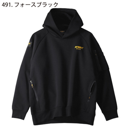 クロダルマ [AVIREX WORK] AV402 プルオーバーパーカー