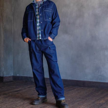 【合計34500円】新品 DGK ナイロンジャケット　コーデュロイパンツセット KURO Dense VW001 | Air-Spun Denim Jacket with Vintage Wash