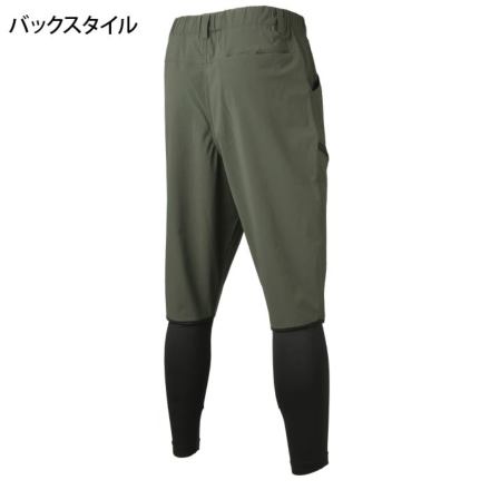 クロダルマ 秋冬作業服 作業着 ワイドジョガーカーゴパンツ
