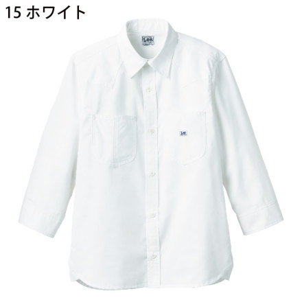 【初売り】 リー] Lee LCS49002 ユニセックス七分袖シャツ トップス