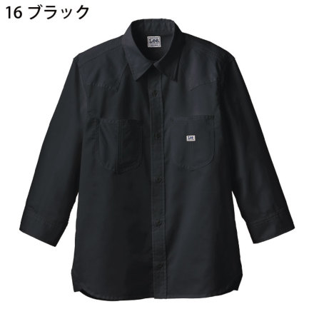 リー] Lee LCS49002 ユニセックス七分袖シャツ