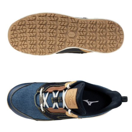 ミズノ] F1GA2515 オールマイティ LSII 11L DENIM 安全靴 限定