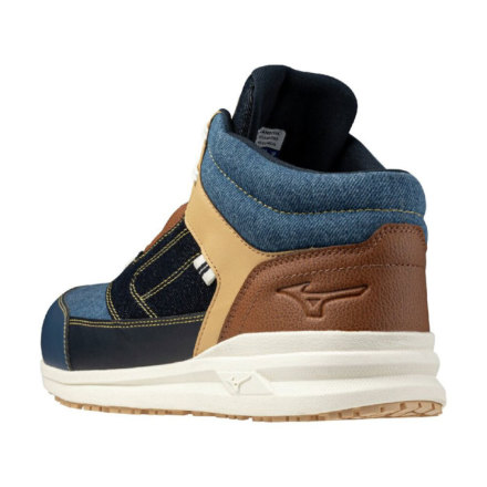 ミズノ] F1GA2516 オールマイティ LSII 11M DENIM 安全靴 限定