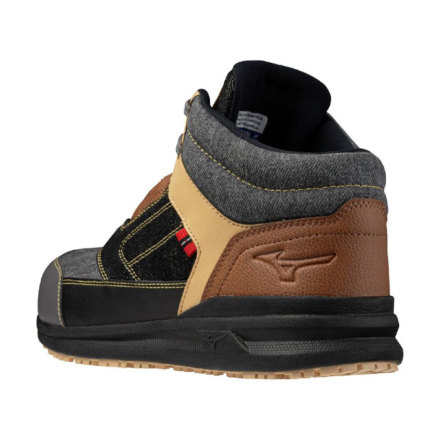 ミズノ] F1GA2516 オールマイティ LSII 11M DENIM 安全靴 限定