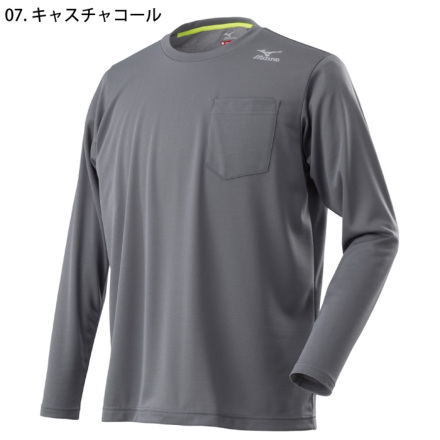 ミズノ] F2JA8580 ブレスサーモクルーネックシャツ