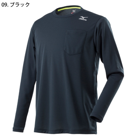 ミズノ] F2JA8580 ブレスサーモクルーネックシャツ